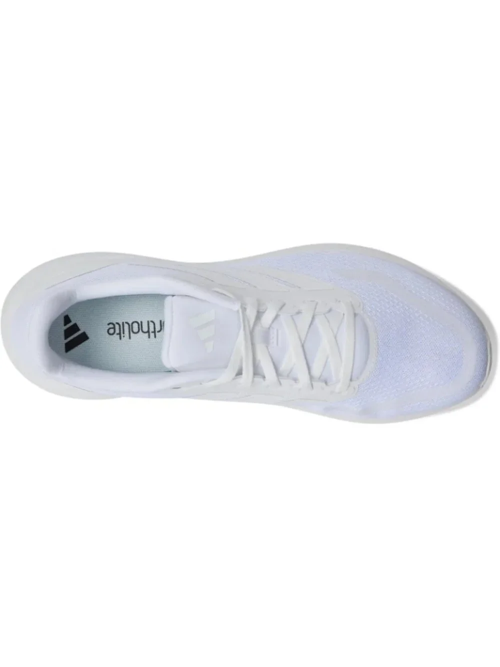 Adidas Run Falcon 5 Running Shoes Triple White-Cloud White Mens Size 10 NIB